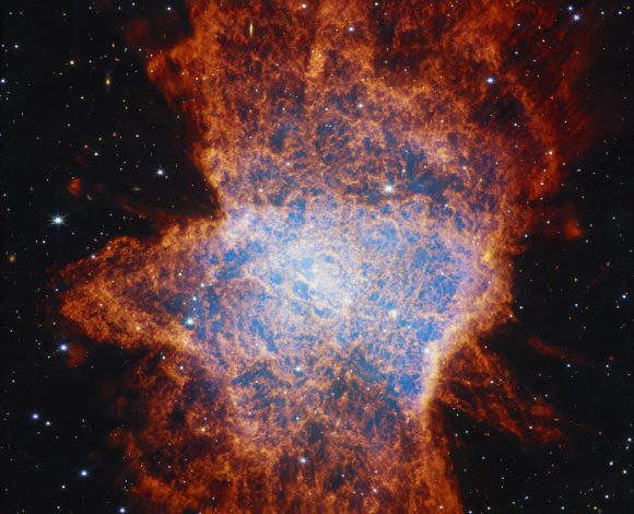 This Webb/NIRCam image shows NGC 6072, a planetary nebula approximately 4,048 light-years away in the constellation of Scorpius. Image credit: NASA / ESA / CSA / STScI.