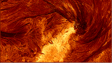 Telescópio solar da NASA revela impressionantes laços coronais