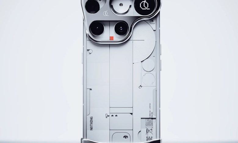 Nothing Phone X Arc antecipa futuro escultural no design