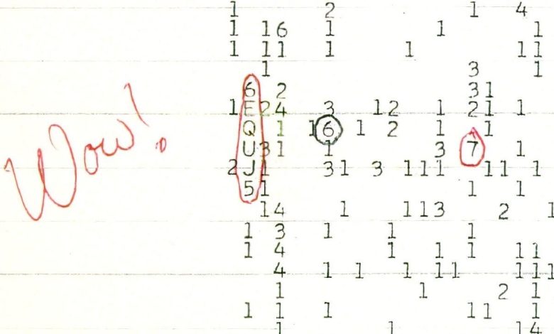 NASA desvenda origem do enigmático sinal Wow!