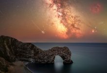 Perseid exibe chuvas de meteoros em órbita da Terra