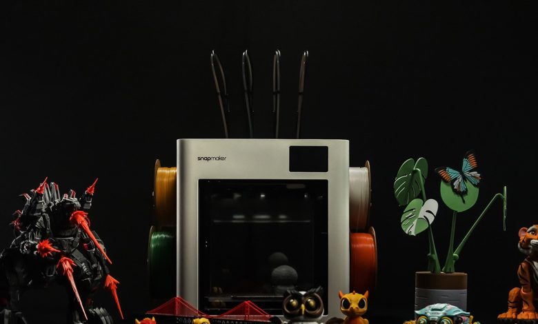 Snapmaker U1 Color combina design sustentável e velocidade