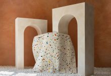 Julia Kononenko lança tapete inspirado no design de terrazzo