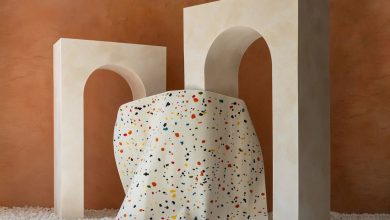 Julia Kononenko lança tapete inspirado no design de terrazzo