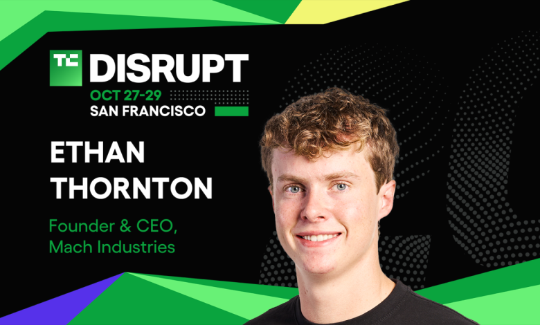 Mach Industries investe em IA no Disrupt 2025