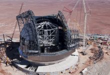 Extremely Large Telescope captura imagem de satélite em 5/8/2025