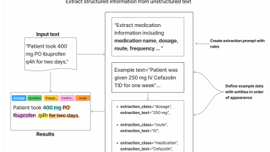 LangExtract transforma anotações clínicas em dados estruturados
