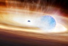 NASA descobre explosão estelar em órbita de buraco negro