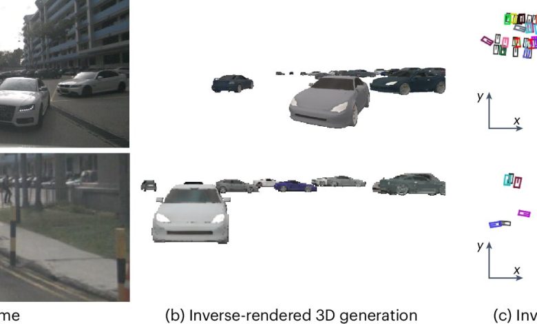 AI reconstrói detalhes 3D a partir de imagens simuladas