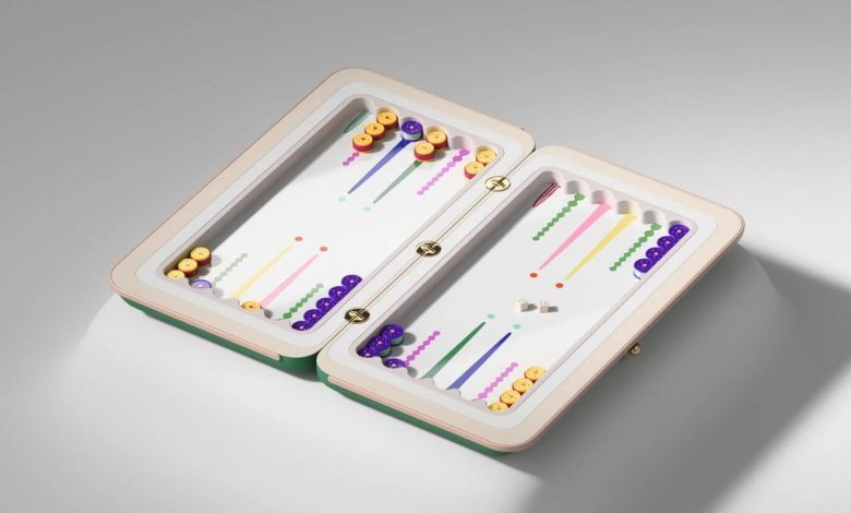 Another Kingdom apresenta design escultural em backgammon