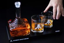 Atari transforma joystick em decantador de whisky design