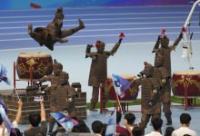 IA e robôs competem em Beijing com hip-hop e artes marciais