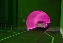 Tesla testa autônomo em túneis da The Boring Company em Las Vegas