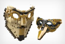 LEGO apresenta máscaras de carnaval como decoração e acessórios