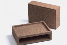 Design sustentável: caixas de cortiça empilháveis para organizar