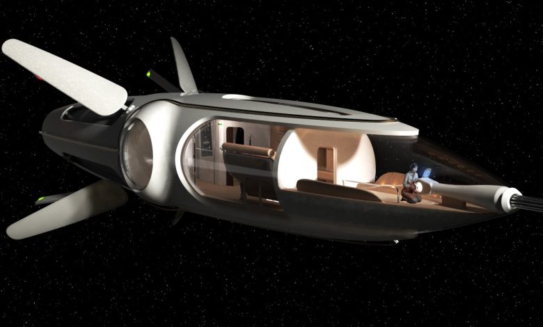 Diana-I Solar Sailer apresenta design inovador para viagens espaciais