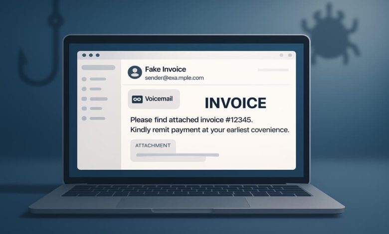 Fake voicemail ataca usuários e instala malware UpCrypter
