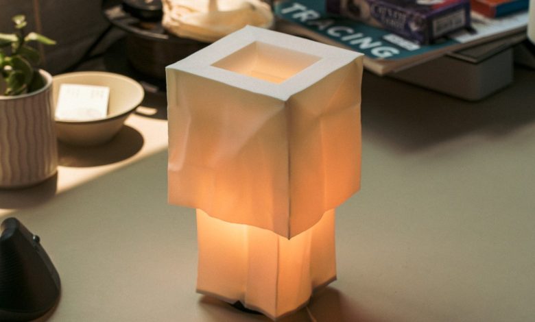 Farolito reapresenta luminária com design sustentável em 3D
