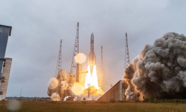ESA lança foguete Ariane 6 em sua terceira missão