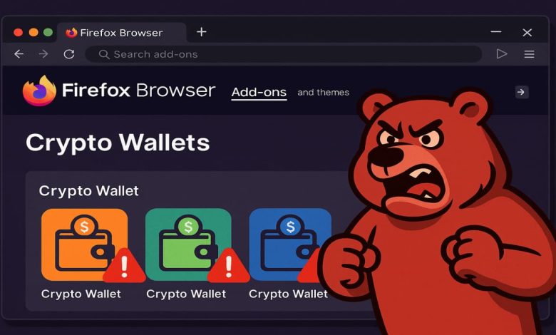 40 extensões de wallet falsas no Firefox expõem vulnerabilidades
