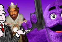 Fortnite revela lista de skins: Grimace com arma entre elas