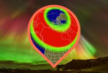 NASA registra auroras em 18 estados entre 7 e 8 de agosto
