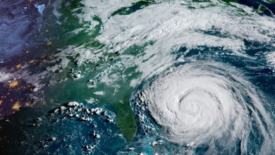 NOAA registra furacão Erin em vídeo de satélite no Atlântico