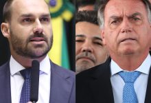 PF obtém mensagem de Eduardo Bolsonaro sobre decisão do pai