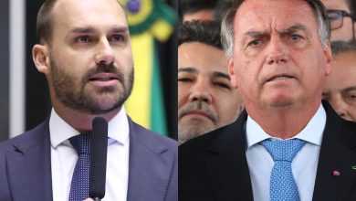 PF obtém mensagem de Eduardo Bolsonaro sobre decisão do pai