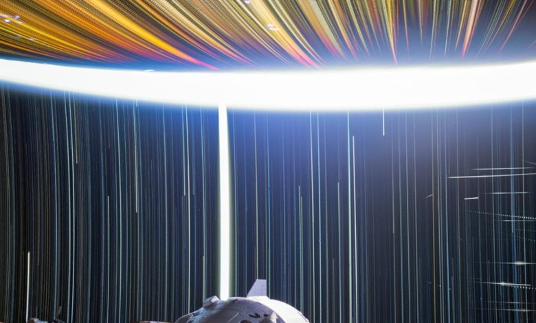 Astronauta da ISS captura trilhas de estrelas em foto espetacular