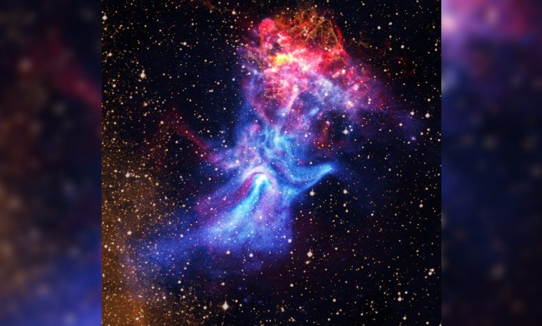 NASA registra explosão de supernova em nebulosa fantasma