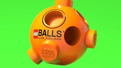 Ball Brick Concept transforma o brincar com design modular