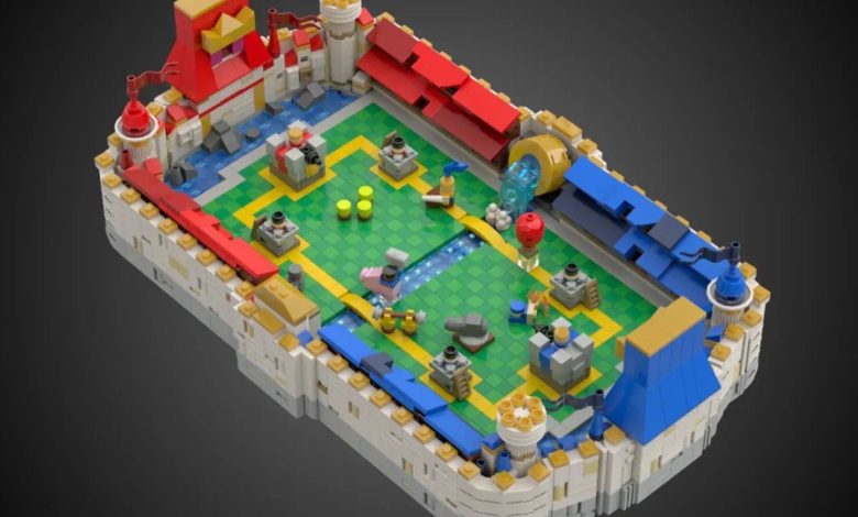 LEGO constrói monumental estádio de goblins em design criativo