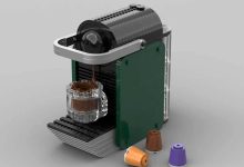 LEGO lança máquina de café Nespresso para amantes de design
