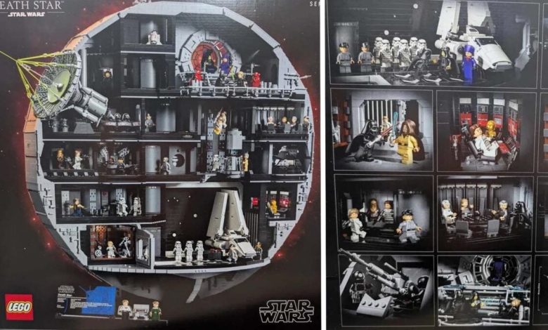 Lego revela vazamento do set da Death Star por $1.000