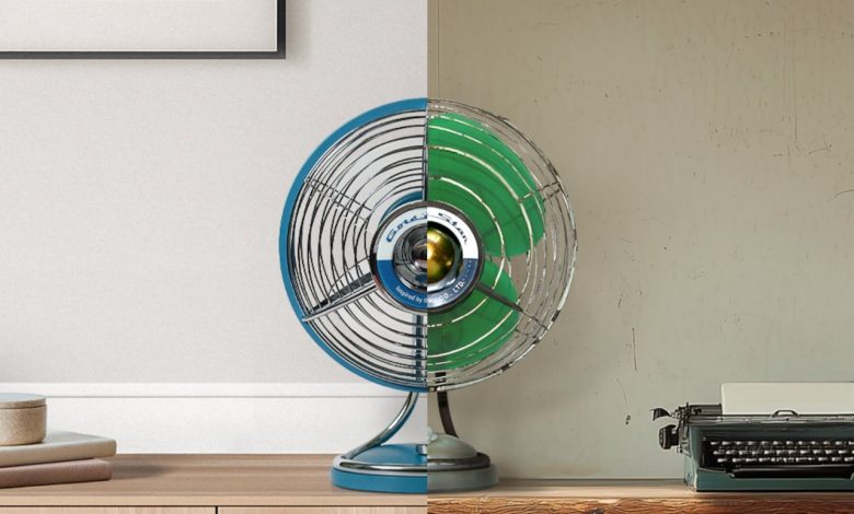 LG Heritage Fan resgata design icônico da Goldstar para mobiliário moderno