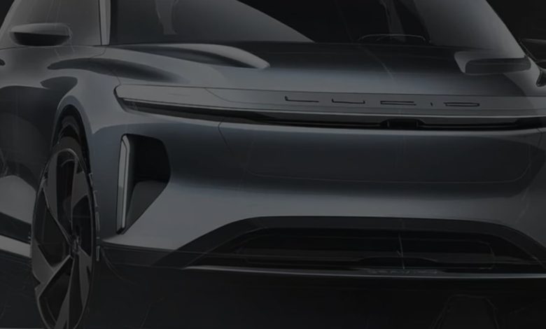Lucid Gravity revela conceito de SUV elétrico para Pebble Beach