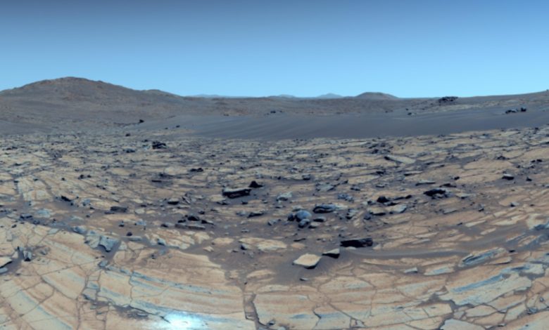 NASA revela como seria Marte sob um céu azul terrestre