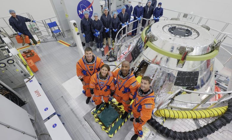 NASA prepara missão Artemis 2 com astronautas na Orion