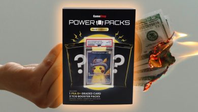GameStop lança caixas misteriosas com cartões Pokémon