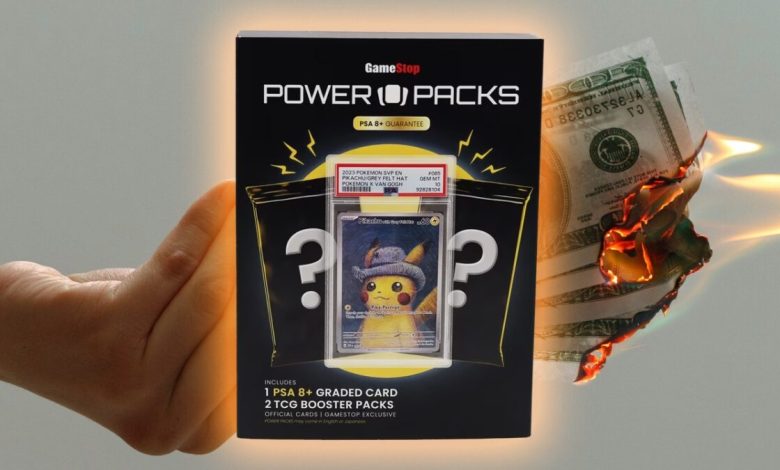 GameStop lança caixas misteriosas com cartões Pokémon