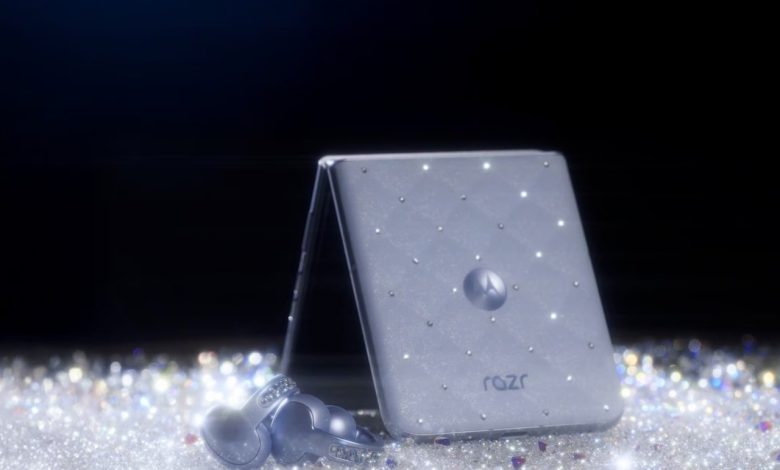 Motorola apresenta produto luxuoso com cristais Swarovski