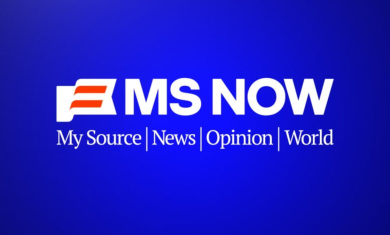 MSNBC muda nome para MS NOW, mas domínio é de snowmobile