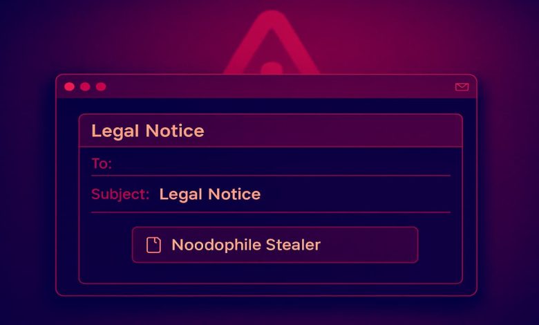 Malware se espalha com falsos avisos de copyright
