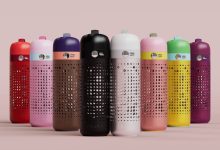 Okapa apresenta garrafa reutilizável com design higienizado