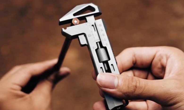 Ferramenta EDC titanium de R$99 se transforma em 10+ designs