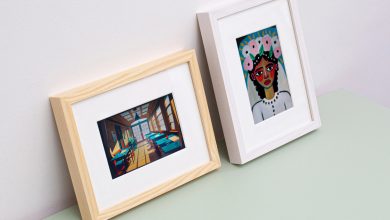 Paperless Paper 7 E Ink Frame transforma arte digital em mobiliário