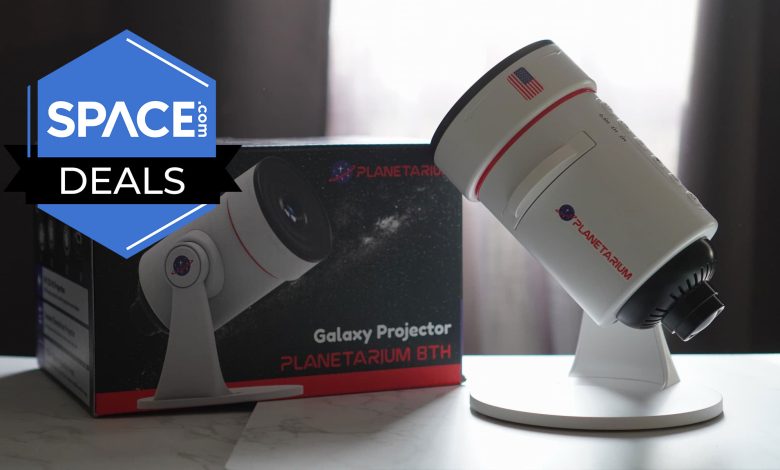 NASA oferece projetor estelar com desconto inédito na Amazon