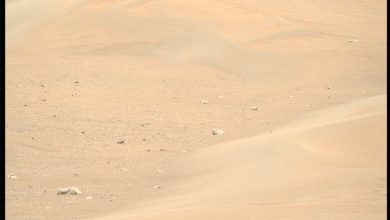 NASA encontra 'megaripples' esculpidos pelo vento em Marte