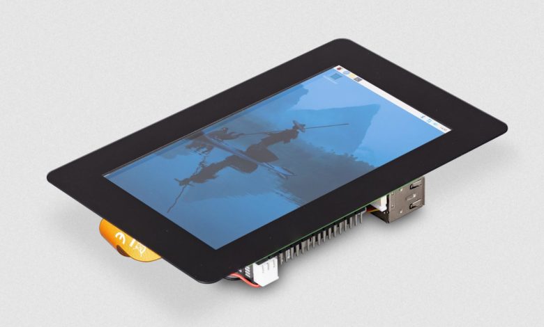 Raspberry Pi lança display touch de 5 polegadas para design compacto